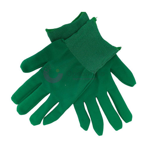 Перчатки нейлоновые зеленые